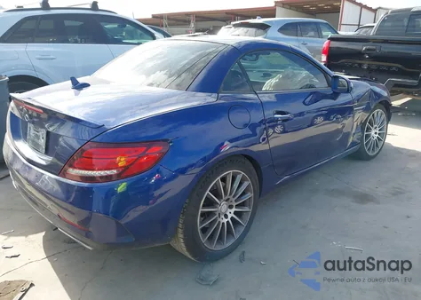 2017 Mercedes-Benz Slc 300 z USA, uszkodzony, nr VIN WDDPK3JA2HF137456